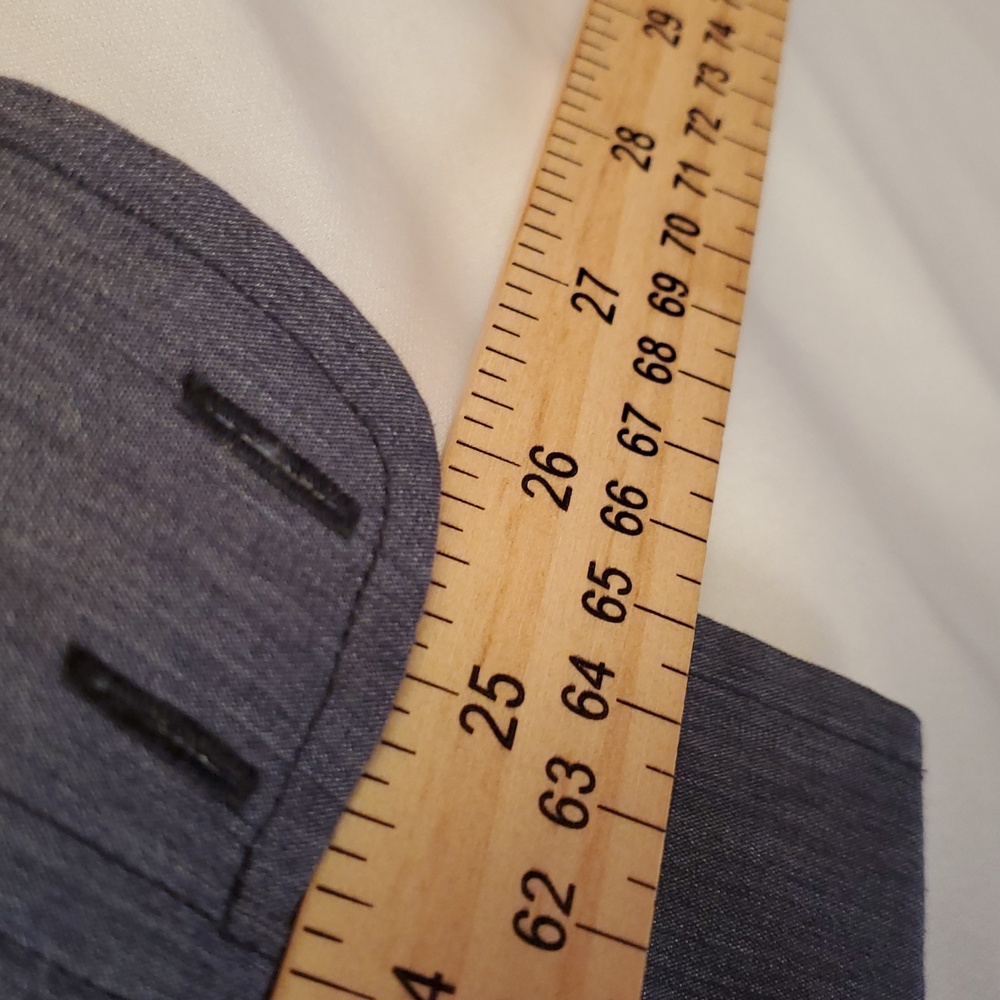 A|X Armani Exchange Mens Long Sleeve Button Shirt Gray Size XL  Business Casual - Picture 7 of 10